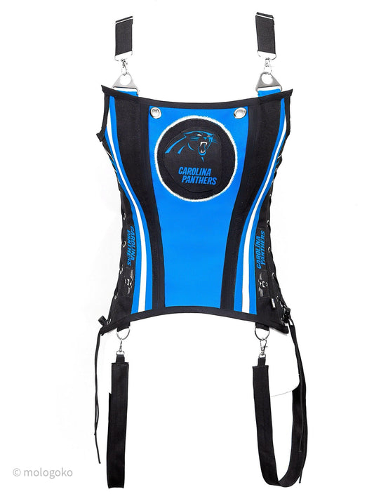 Carolina Panthers NFL Football Team Corset Bustier Top