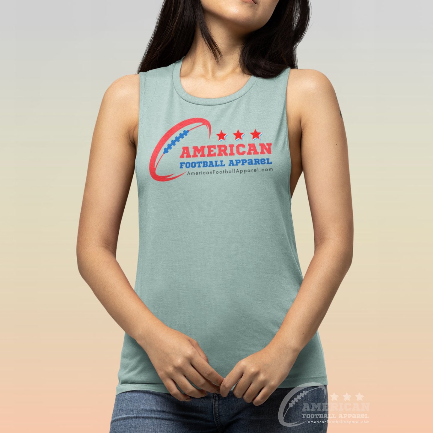 AFA American Football Apparel Ladies’ Muscle Tank