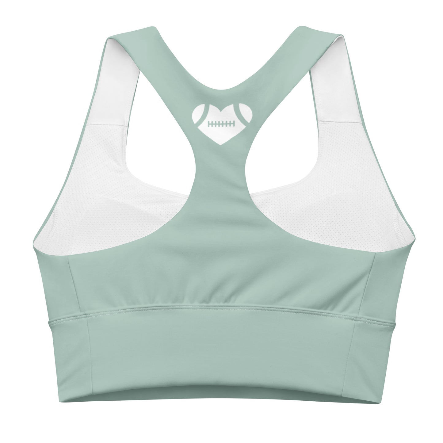 AFA Basics Solid Opal Longline sports bra