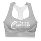 AFA Basics Silver Longline sports bra