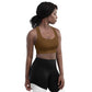 AFA Basics Solid Neutral Brown Longline sports bra