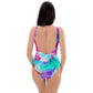 AF Purple Blossom One Piece Swimsuit