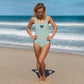 AFA Basics Solid Color Opal One-Piece Swimsuit
