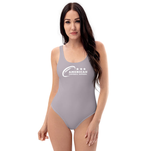 AFA Logo Basics Solid Color Lily One-Piece Swimsuit