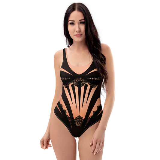 AFA The Eye Of the Tiger Lace One-Piece Swimsuit