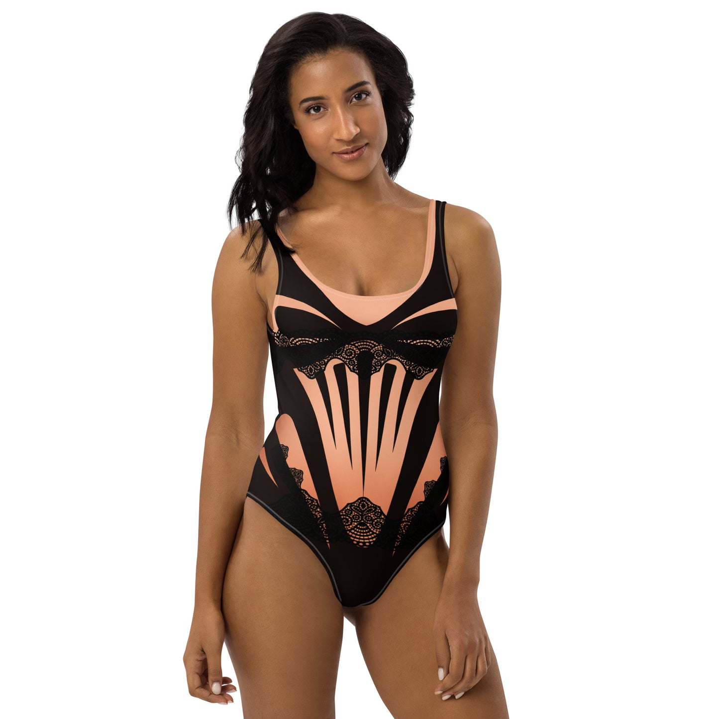 AFA The Eye Of the Tiger Lace One-Piece Swimsuit