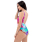 AF Purple Blossom One Piece Swimsuit