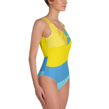 AFA I <3 Ukraine! One-Piece Swimsuit