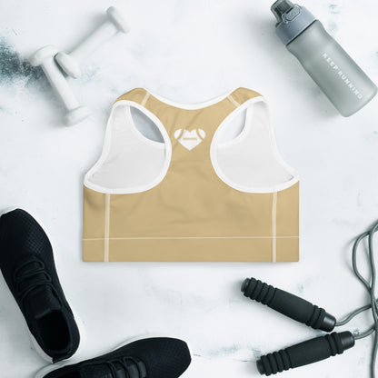 AFA Basics Neutral New Orleans Padded Sports Bra