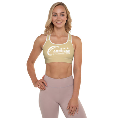 AFA Basics Neutral New Orleans Padded Sports Bra