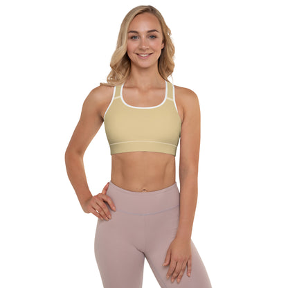 AFA Basics Solid Neutral New Orleans Padded Sports Bra