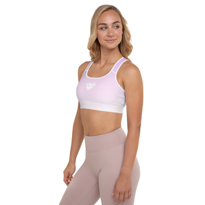 AFA Lilac Diamond Padded Sports Bra