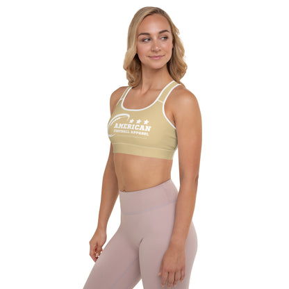 AFA Basics Neutral New Orleans Padded Sports Bra