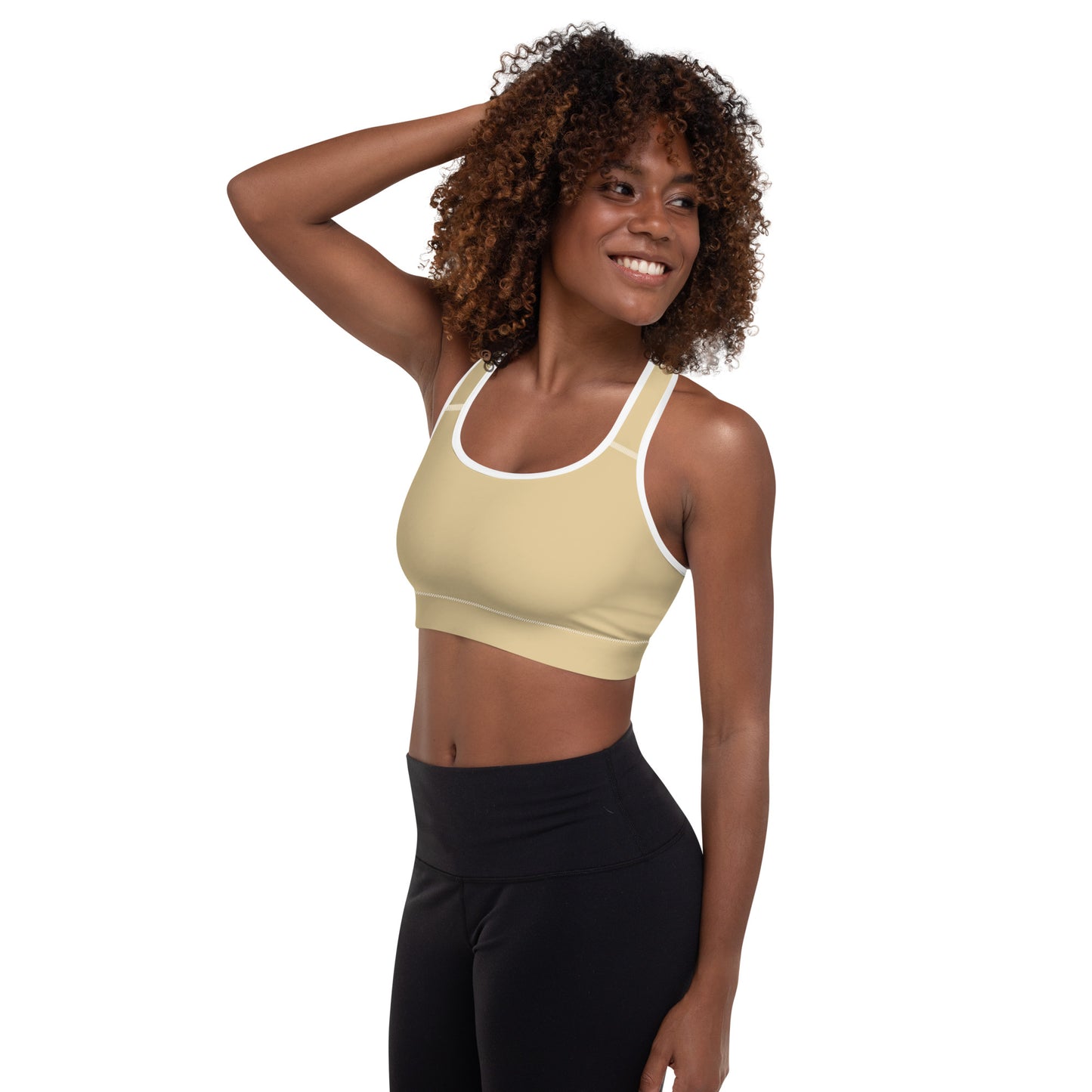 AFA Basics Solid Neutral New Orleans Padded Sports Bra