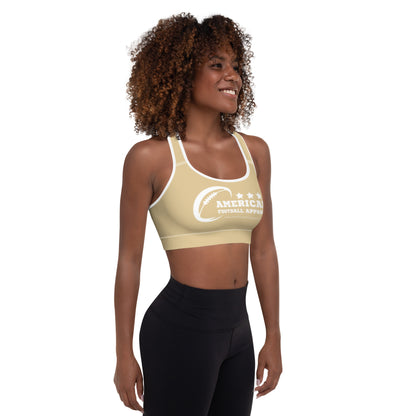 AFA Basics Neutral New Orleans Padded Sports Bra