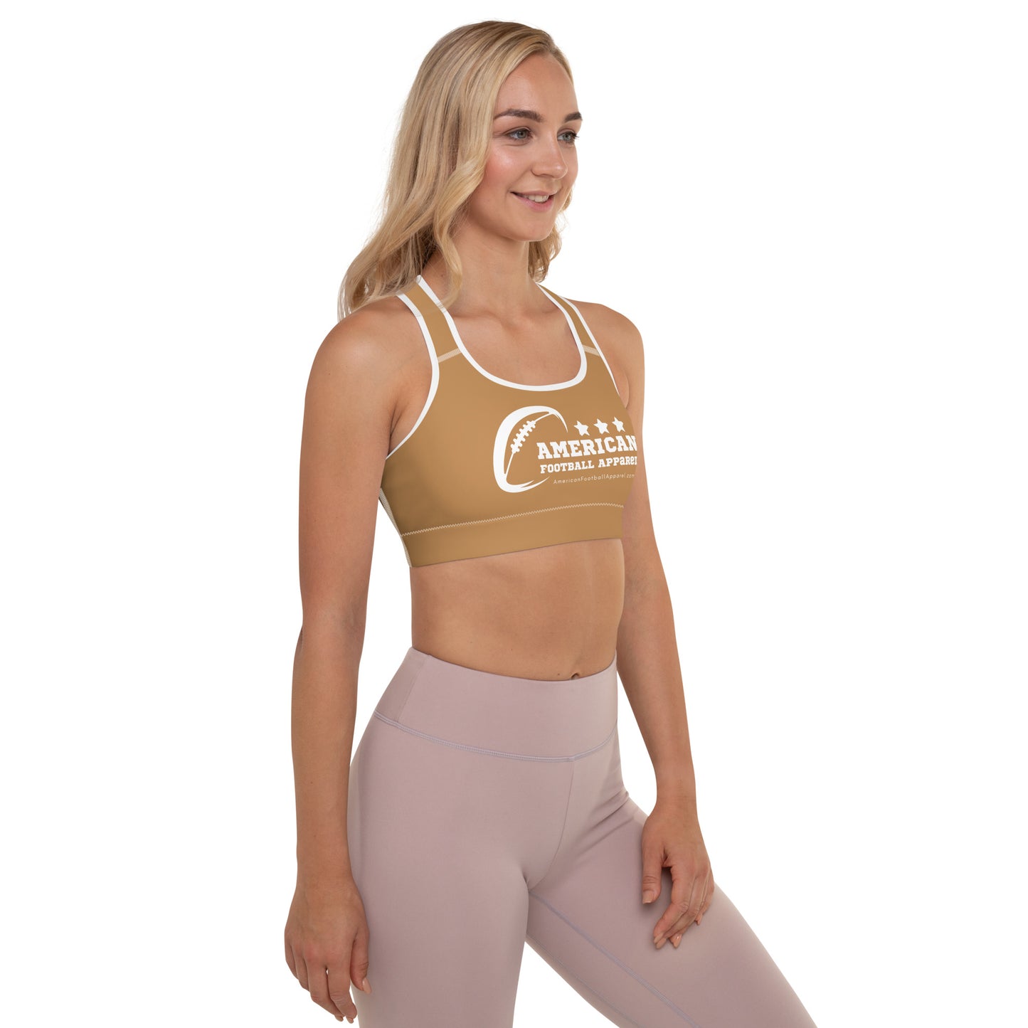 AFA Basics Neutrals Nude Padded Sports Bra