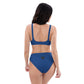 AFA BasicsDark Cerulean Recycled High-waisted Bikini