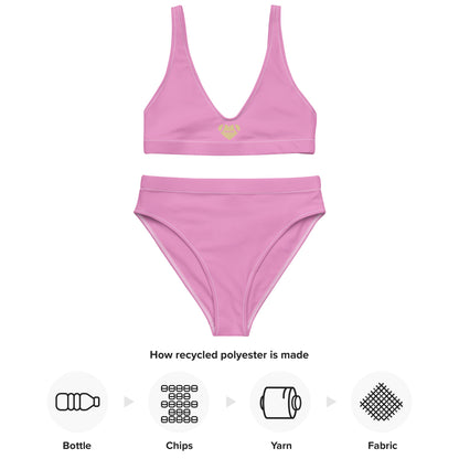 AFA Basics Lavender Rose High-waisted Bikini