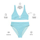 AFA Basics Solid Blizzard Blue Recycled High-waisted Bikini