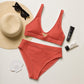 AFA Basics Orange Recycled High-waisted Bikini
