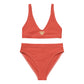 AFA Basics Orange Recycled High-waisted Bikini
