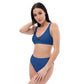 AFA BasicsDark Cerulean Recycled High-waisted Bikini