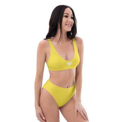 AFA Basics Paris Daisy Recycled High-waisted Bikini