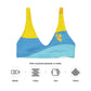 AFA I <3 UKRAINE! Recycled padded bikini top