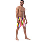 AFA Abstract Color Wave Recycled Swim Trunks