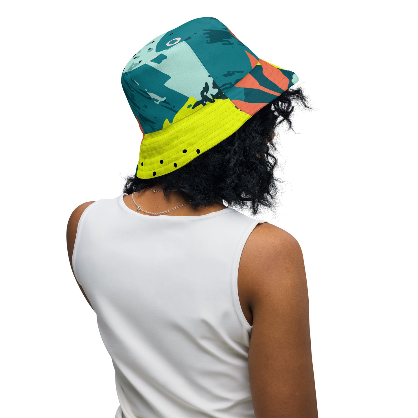 AFA Sealife Signature Reversible bucket hat