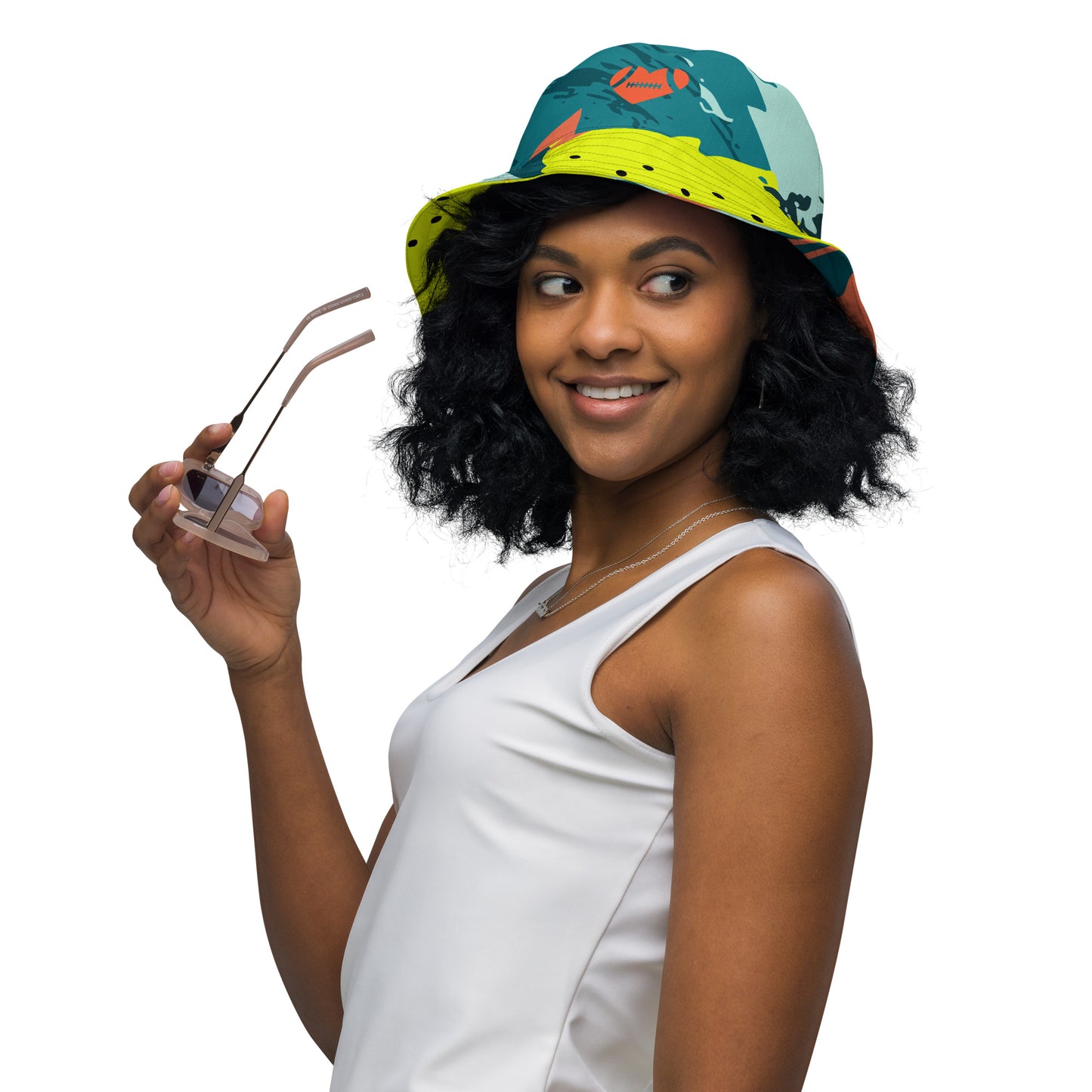 AFA Sealife Signature Reversible bucket hat