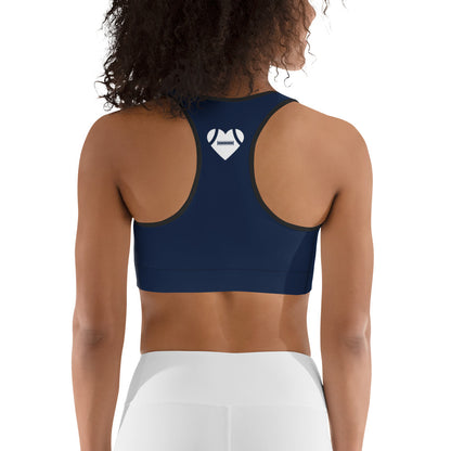 AFA Basics Navy Brand Soft Sports bra