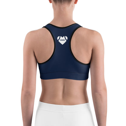 AFA Basics Navy Brand Soft Sports bra