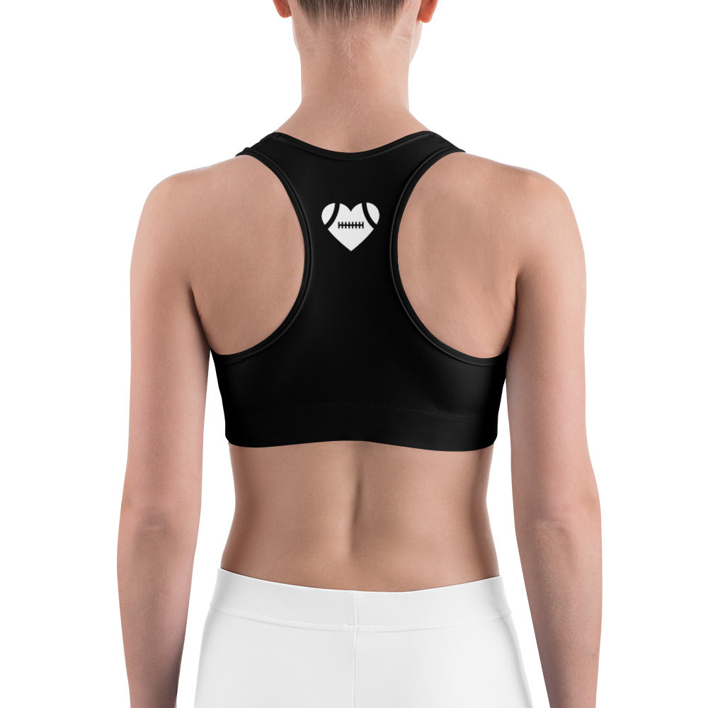AFA Basics Black Signature Brand Soft Sports bra