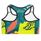AFA Abstract Sealife Soft Sports bra