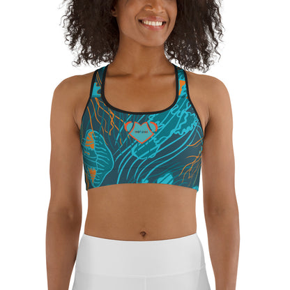 AFA Jellyfish Sea Soft Sports bra