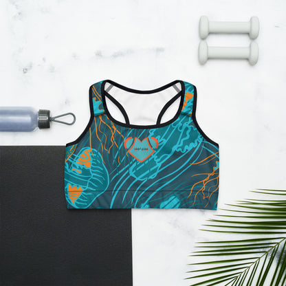 AFA Jellyfish Sea Soft Sports bra