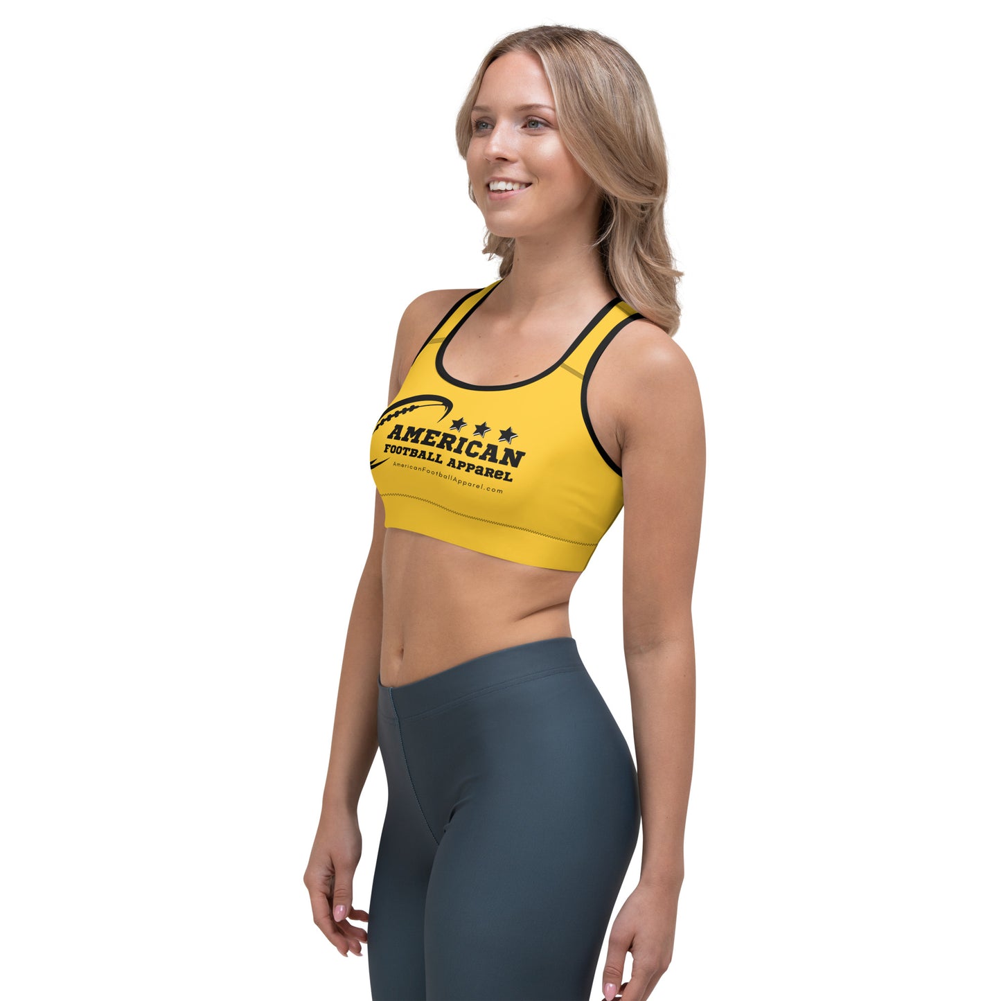 AFA Basics Yellow Soft Sports bra
