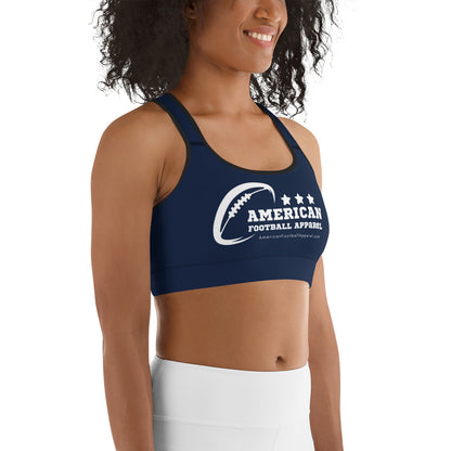 AFA Basics Navy Brand Soft Sports bra