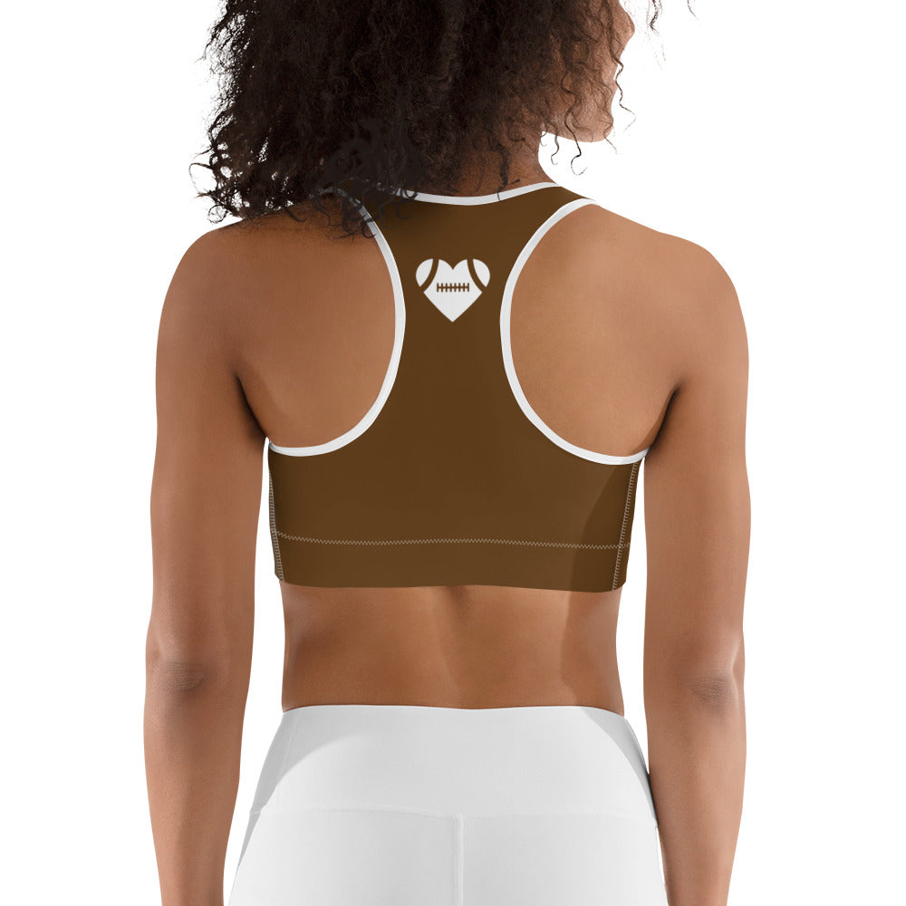 AFA Basics Brown Soft Sports bra