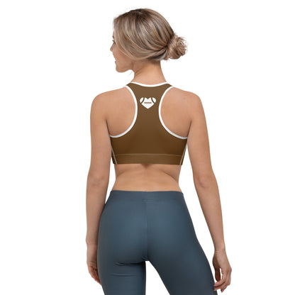 AFA Basics Brown Soft Sports bra