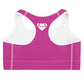 AFA Basics Medium Red Violet Signature Brand Soft Sports bra