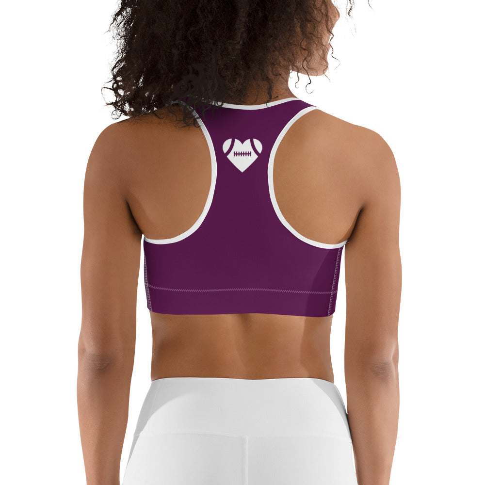AFA Basics Triple Purple Soft Sports bra