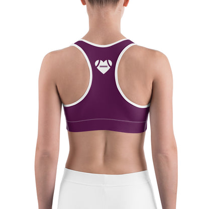 AFA Basics Triple Purple Soft Sports bra