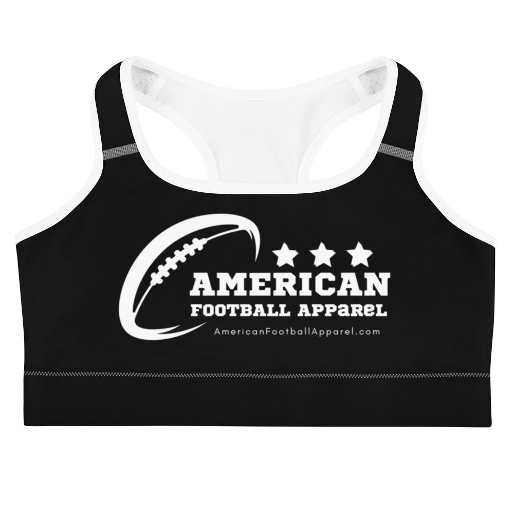 AFA Basics Black Signature Brand Soft Sports bra