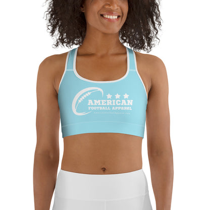 AFA Basics Blizzard Blue Signature Brand  Soft Sports bra