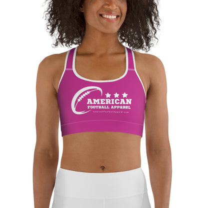 AFA Basics Medium Red Violet Signature Brand Soft Sports bra