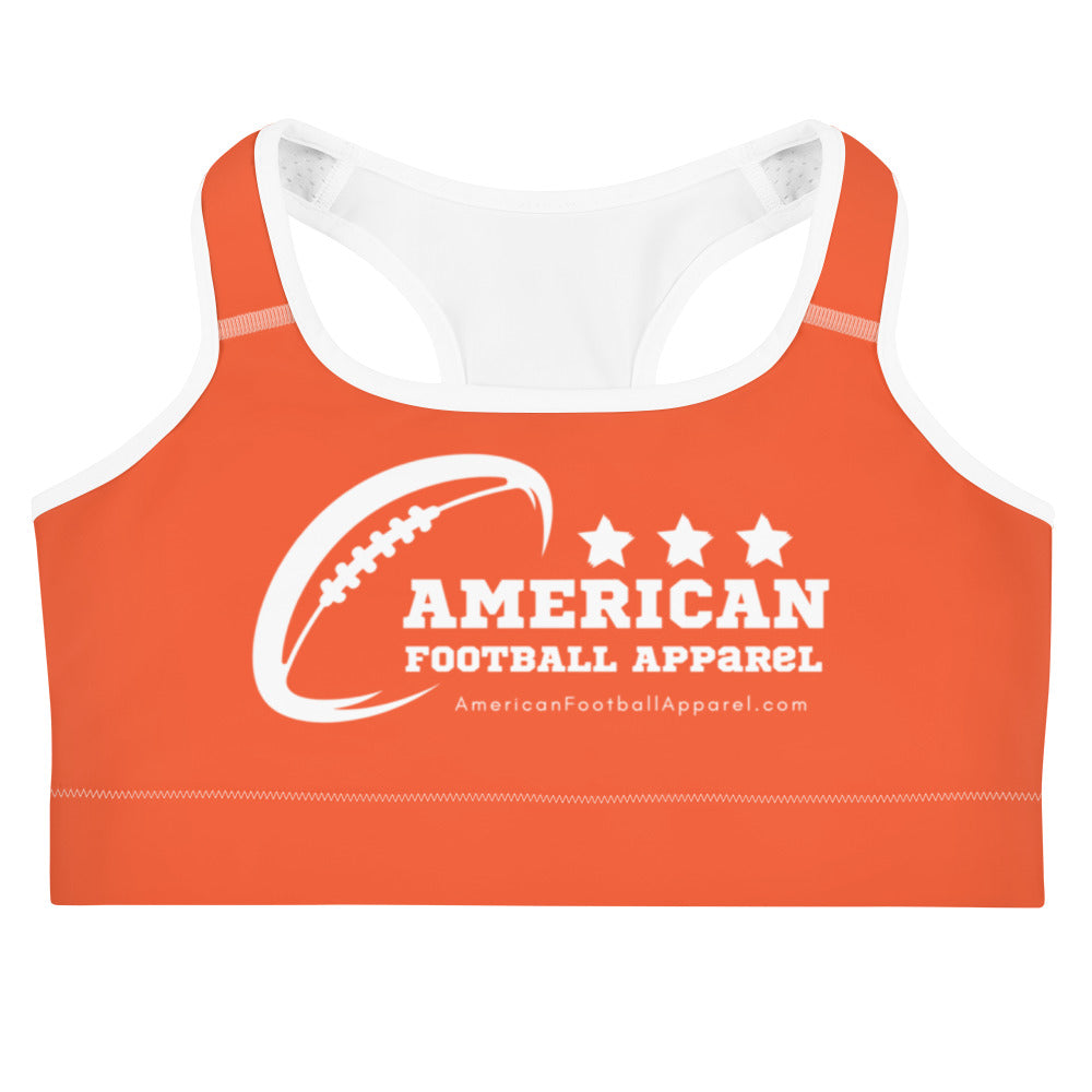AFA Basics Outrageous Orange Sports bra