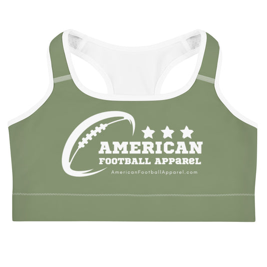 AFA BASICS Camouflage Green Sports bra