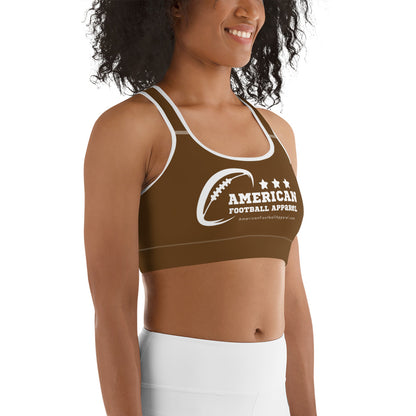 AFA Basics Brown Soft Sports bra